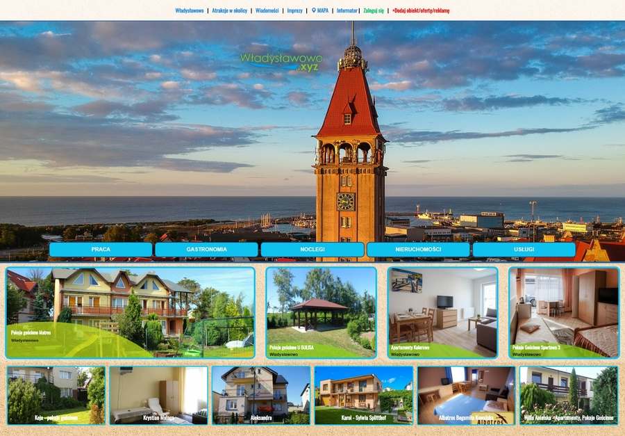 Władysławowo - Wakacje nad Morzem, pokoje gościnne, apartamenty