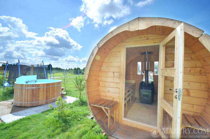 Dom na Mazurach a pobyt jak w górach -jezioro/sauna/jakuzzi/plaża/sauna/ - Mazurski Relaks