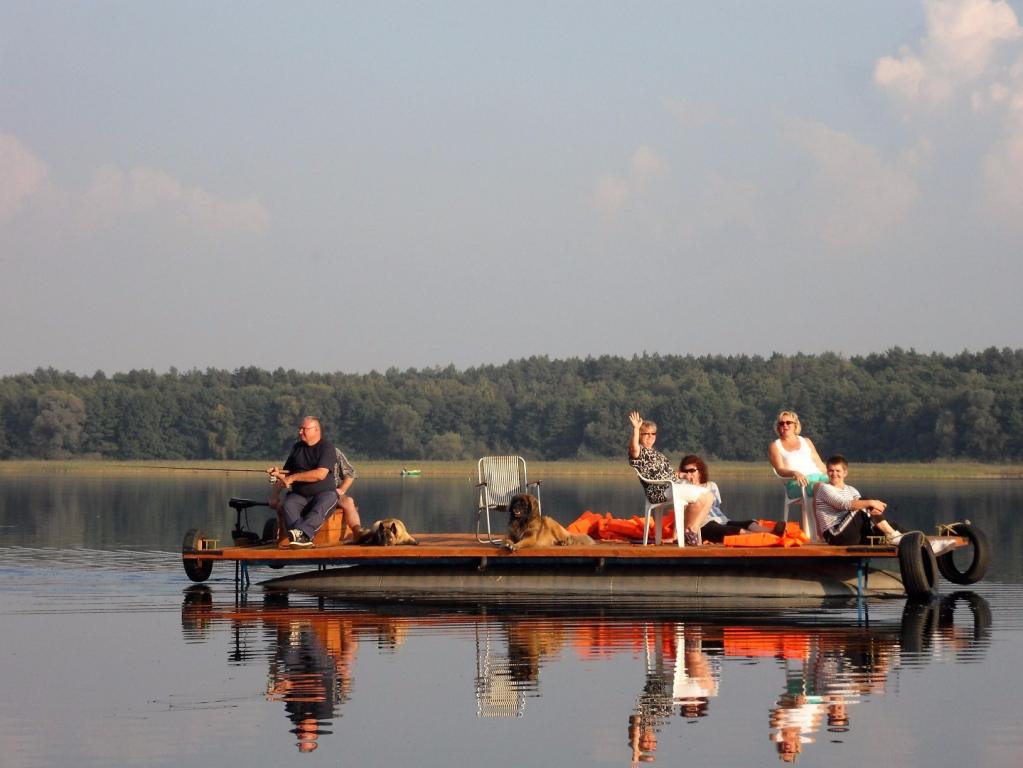 Wypoczynek bezpośrednio nad jeziorem powidzkim w Ostrowie u Piotra
