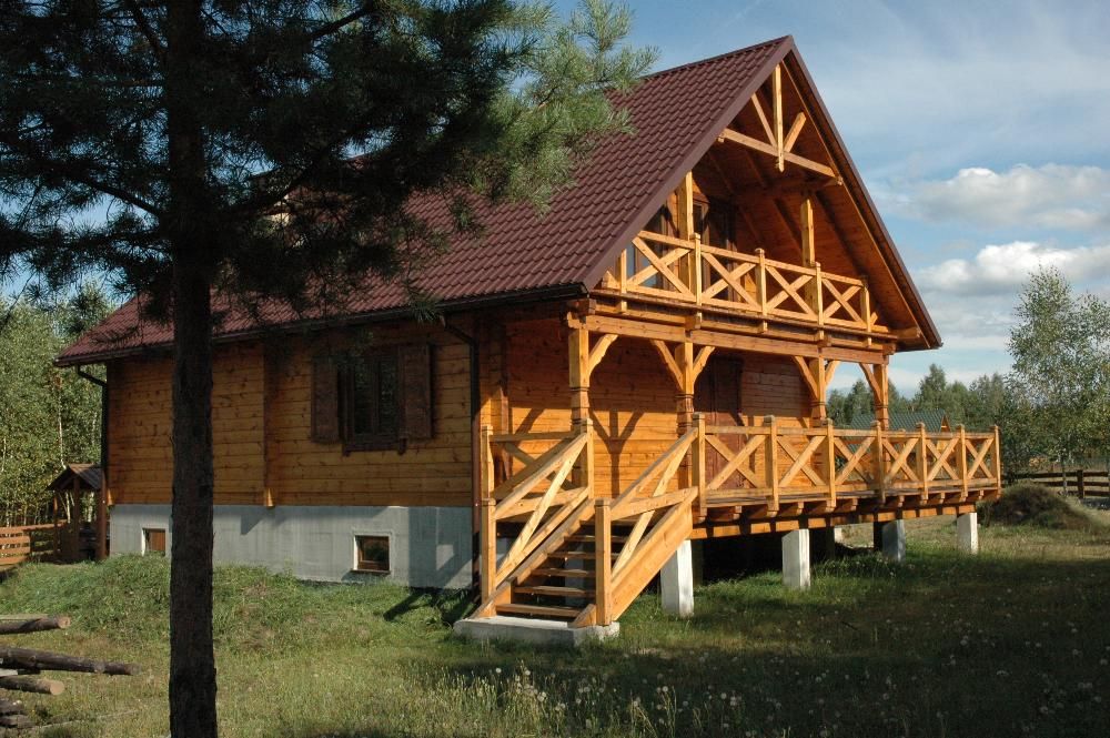 Całoroczny dom drewniany